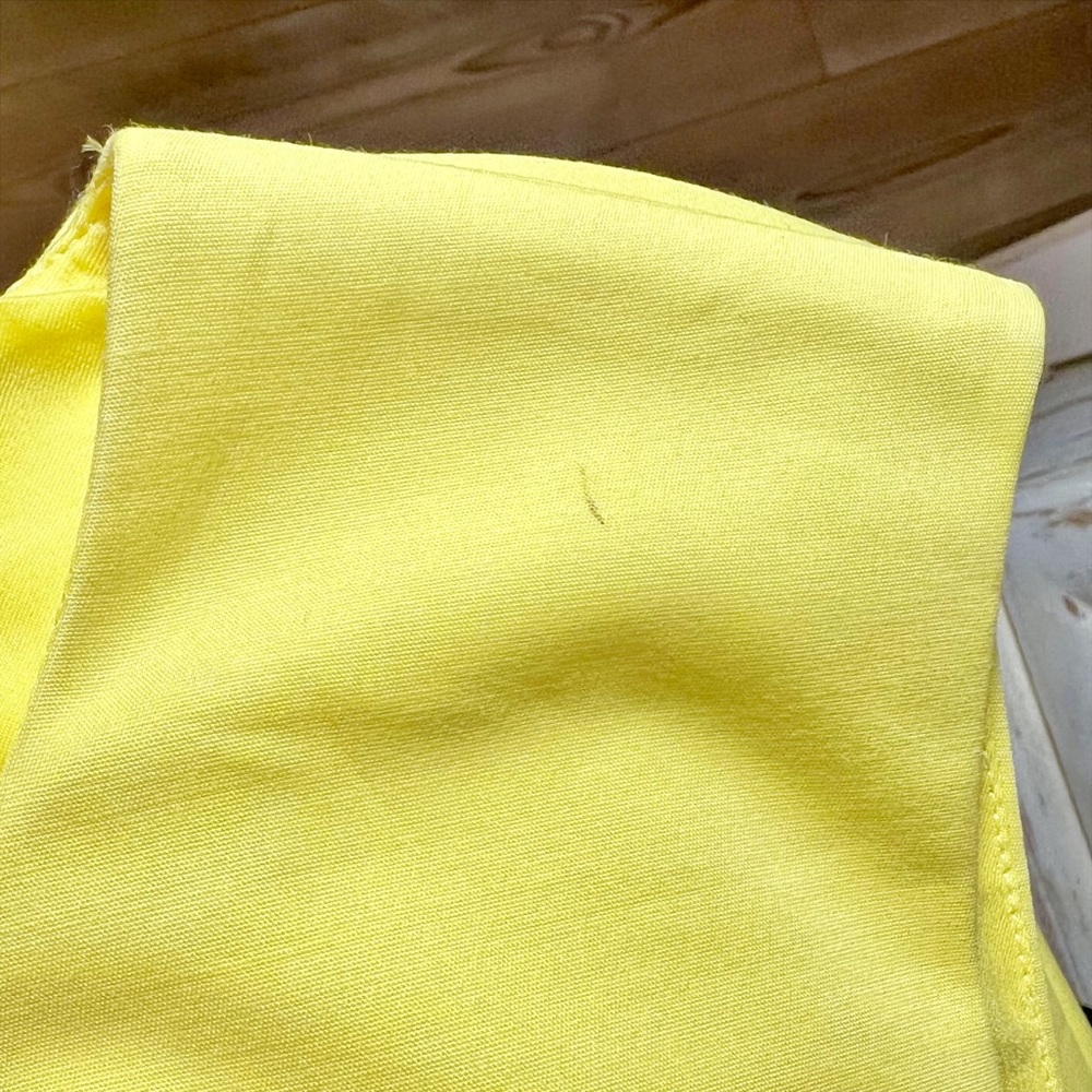 Gianni Versace Vintage Yellow Cocktail Dress - Picture 8 of 11